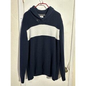 Old Navy Striped Shawl Collar Sweater Size 2XL